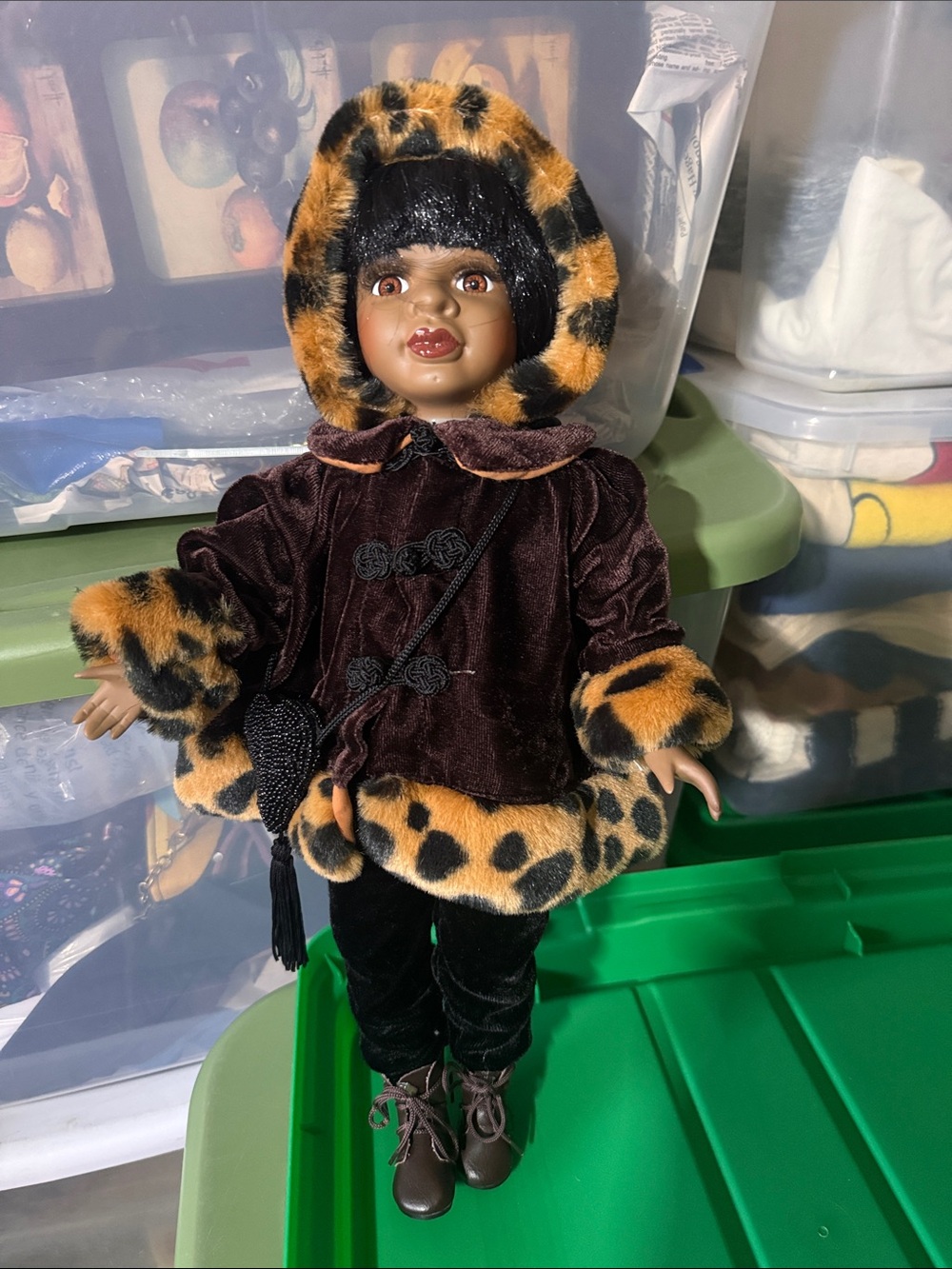 Beautiful Collectors Choice porcelain doll.